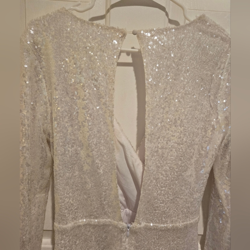 Revolve Superdown Devonne Surplice Romper White S… - image 5